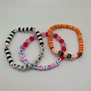 Set of 3 Taylor Swift Friendship Bracelets
